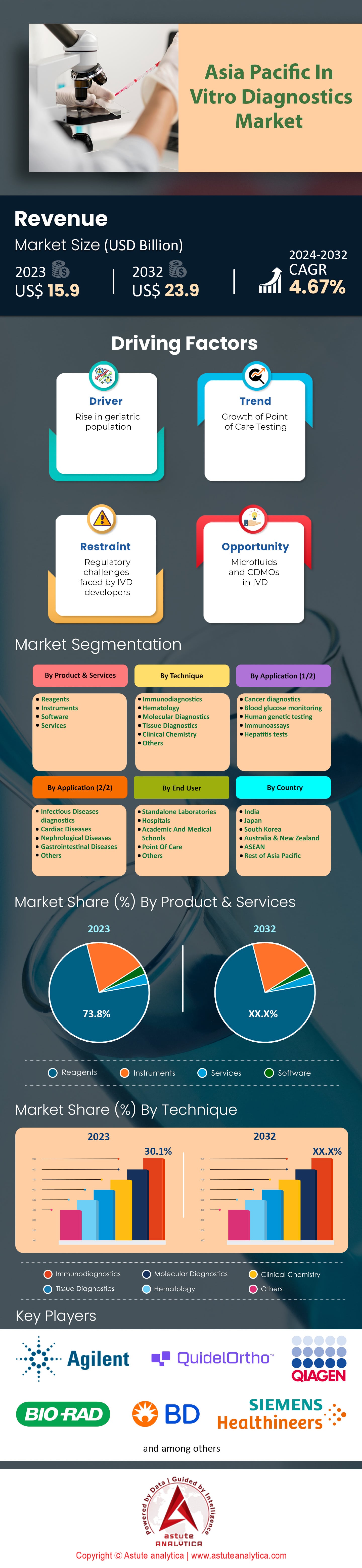 아시아 태평양 체외 진단 시장